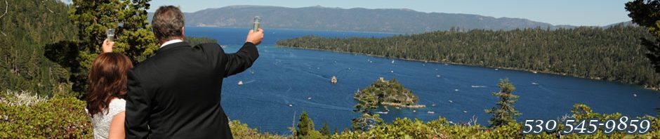 Overlooking the lake from the bluff