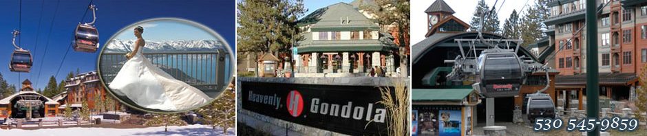 Various views of the gondola base and deck