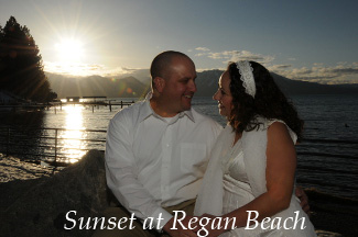 Sunset at Regan Beach