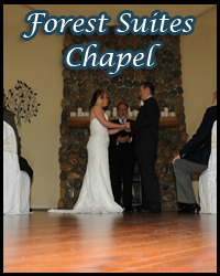Forest Suites Resort indoor wedding chapel