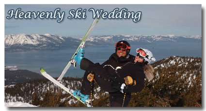 Visit the photo gallery of our ski weddings at Heavenly Mountain