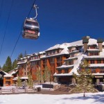 Marriott resort viewed from the gondola car