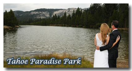 Visit our Tahoe Paaradise Park wedding photo gallery