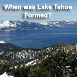 Photo of Lake Tahoe formation